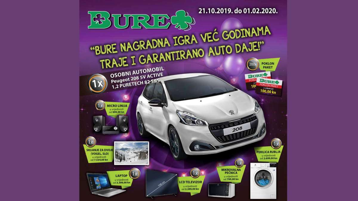 2. krug  izvlačenja dobitnika Burine nagradne igre