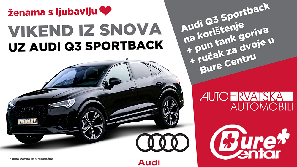 Vikend iz snova uz Audi Q3 Sportback