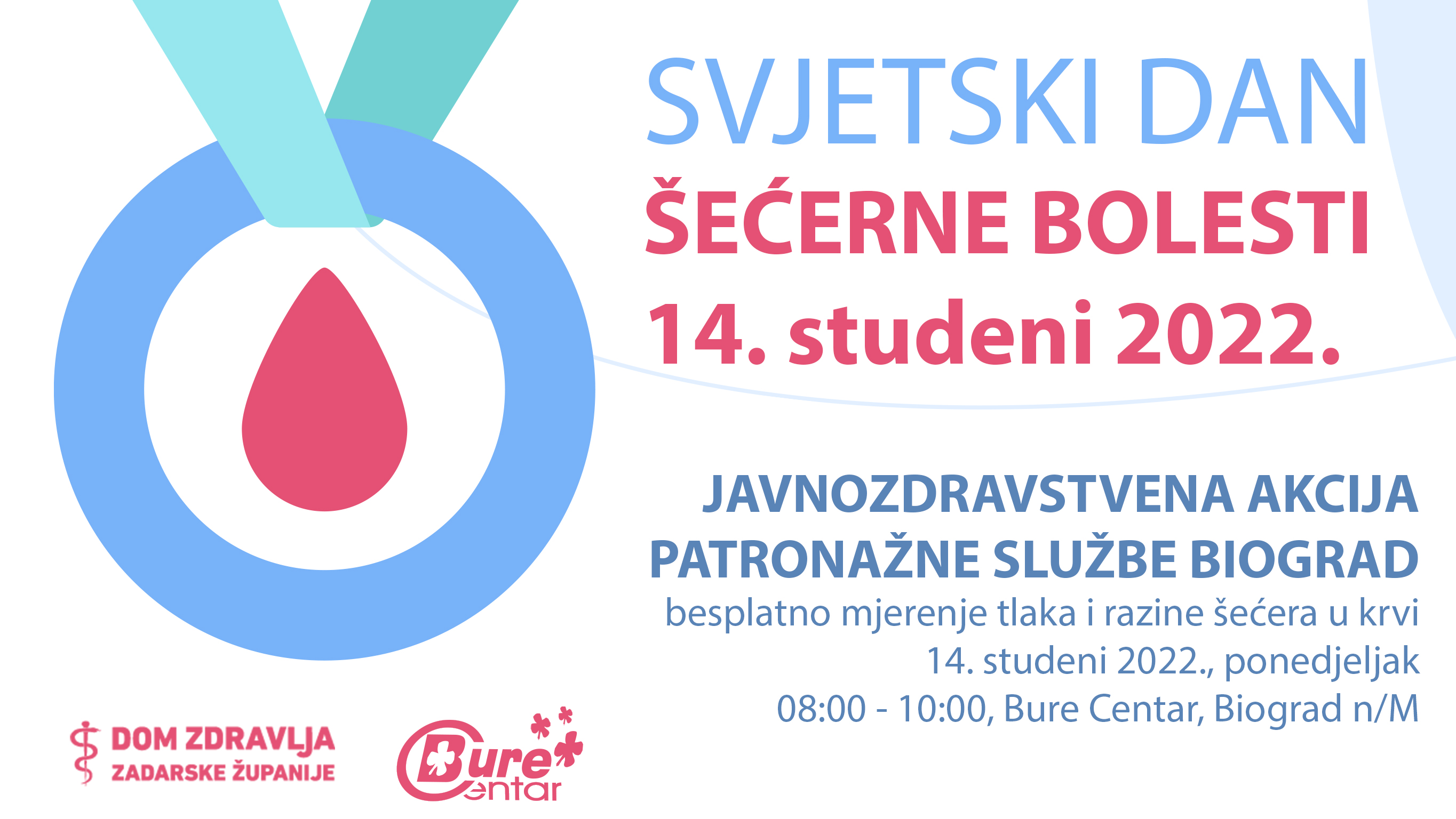 Besplatno mjerenje tlaka i razine šećera u krvi