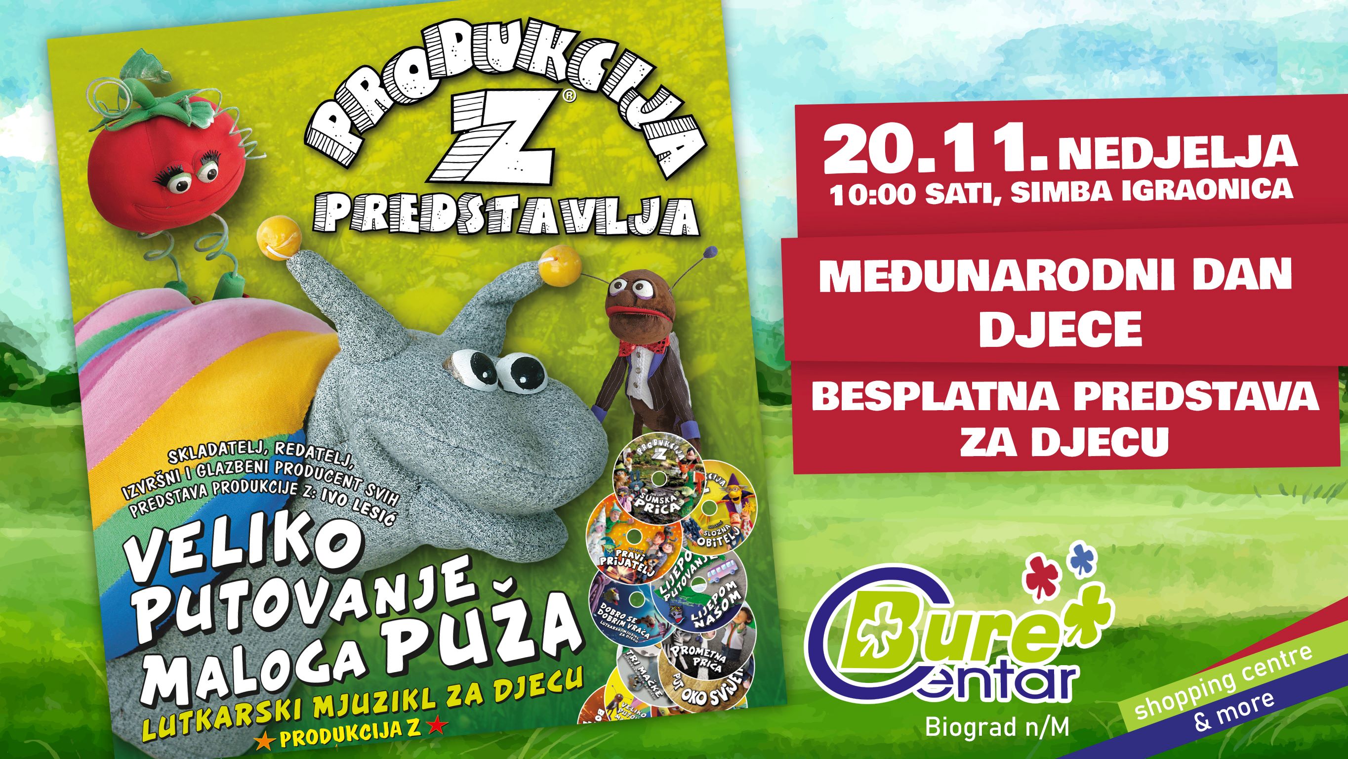 Besplatna predstava za djecu