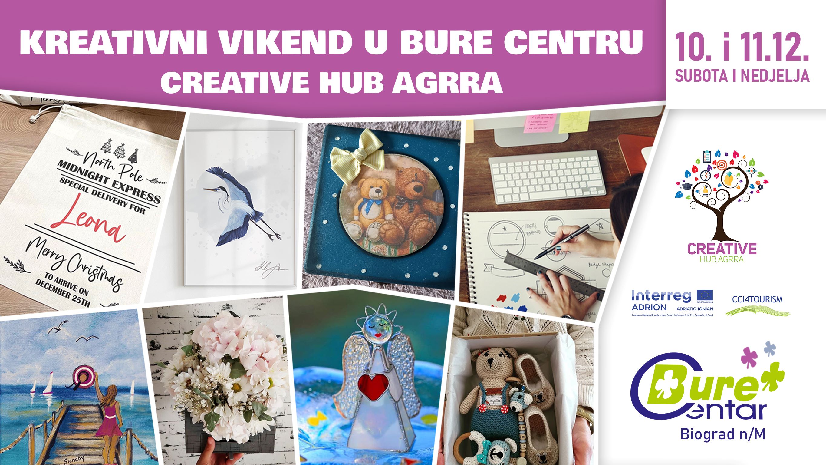 Kreativni vikend u Bure Centru