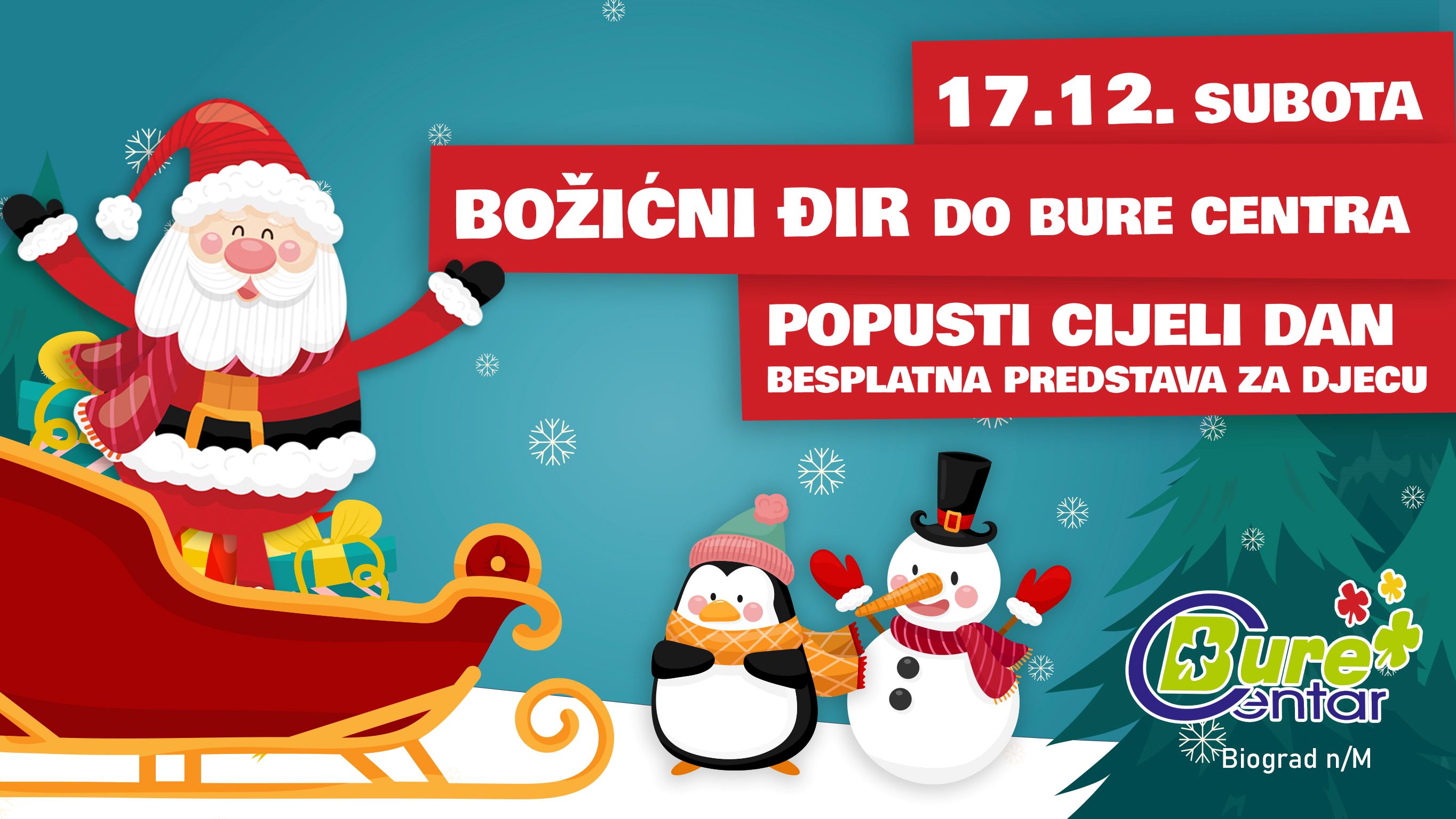 Božićni đir do Bure Centra