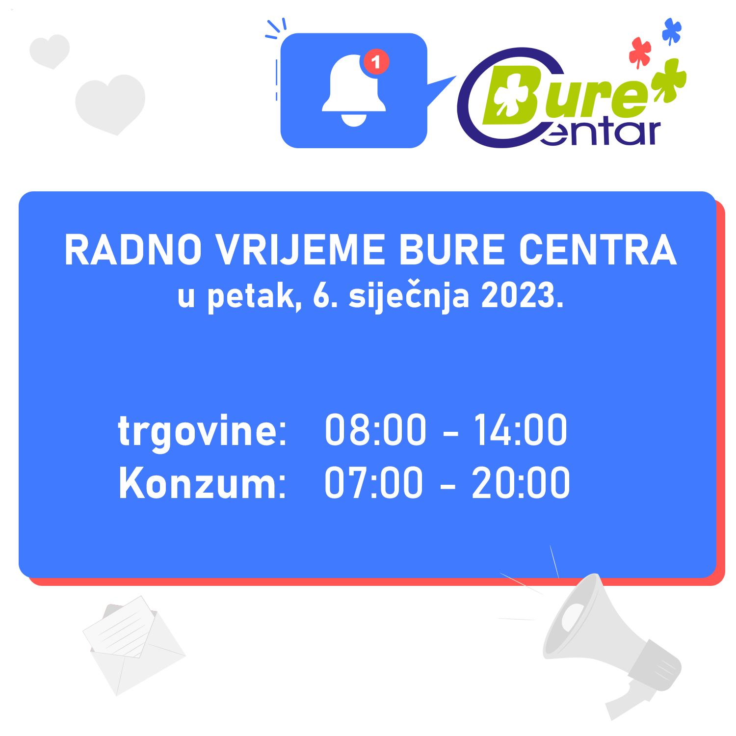 Radno vrijeme 6. siječnja