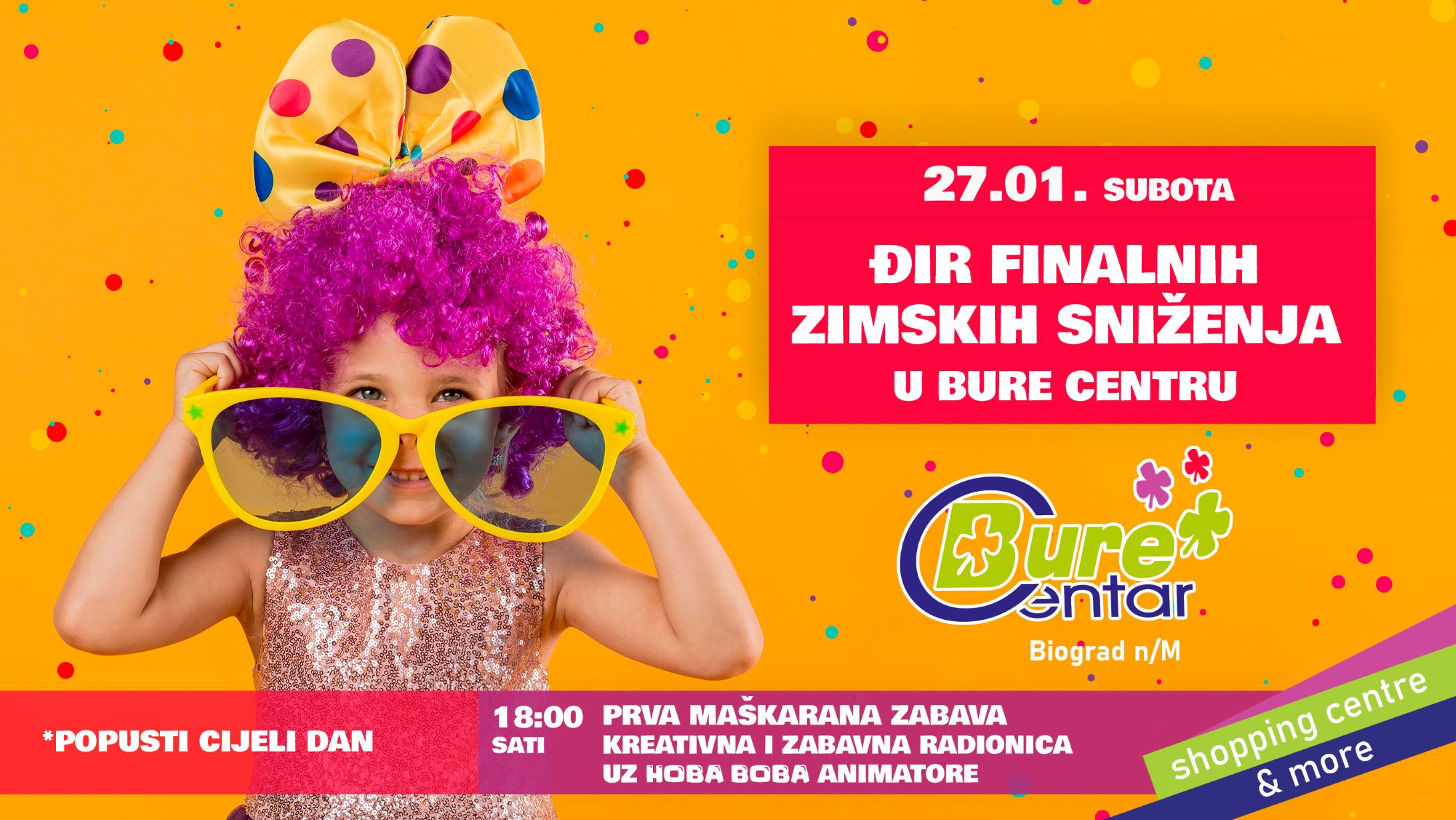Đir finalnih zimskih sniženja u Bure Centru