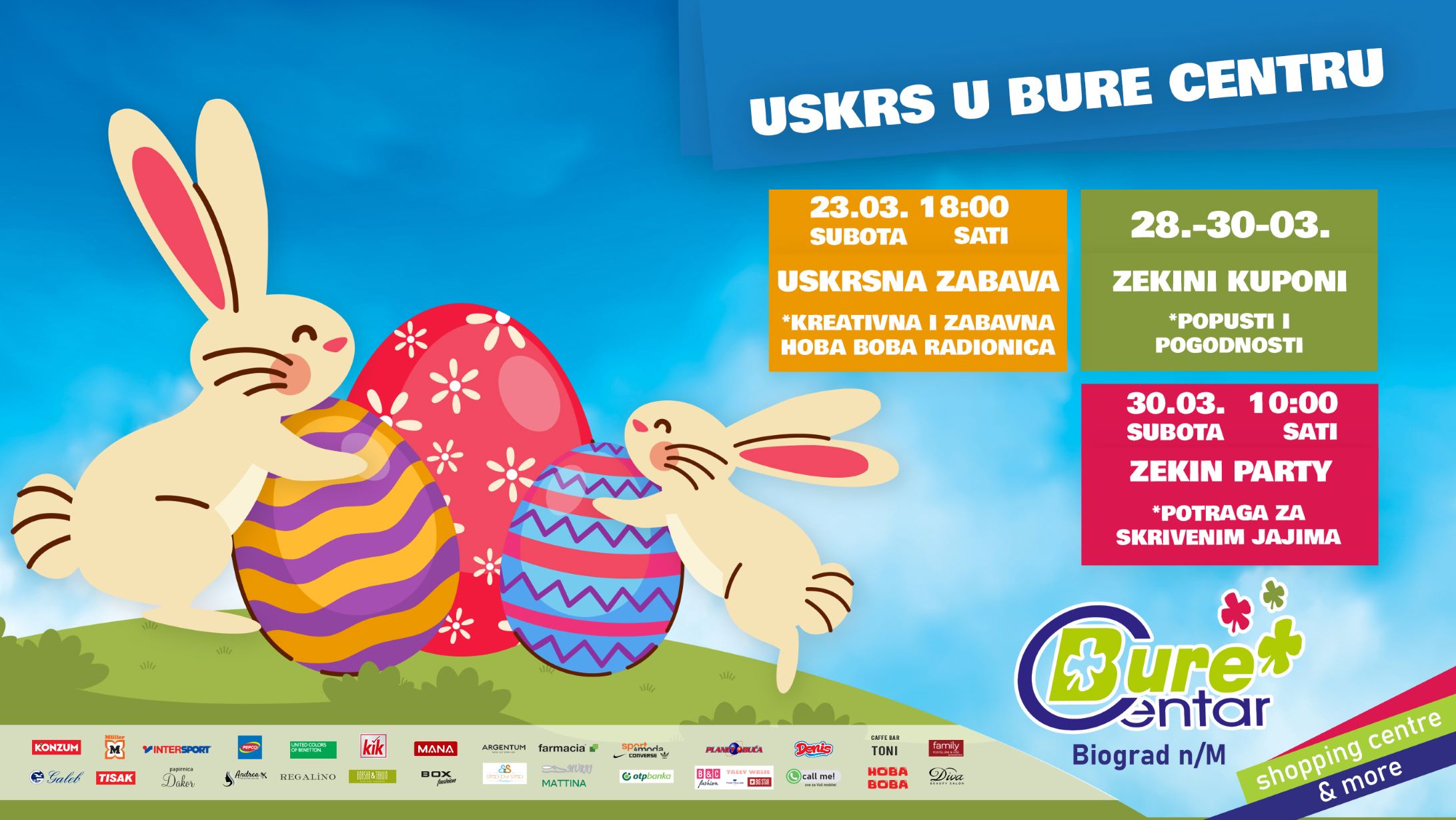 Uskrs u Bure Centru