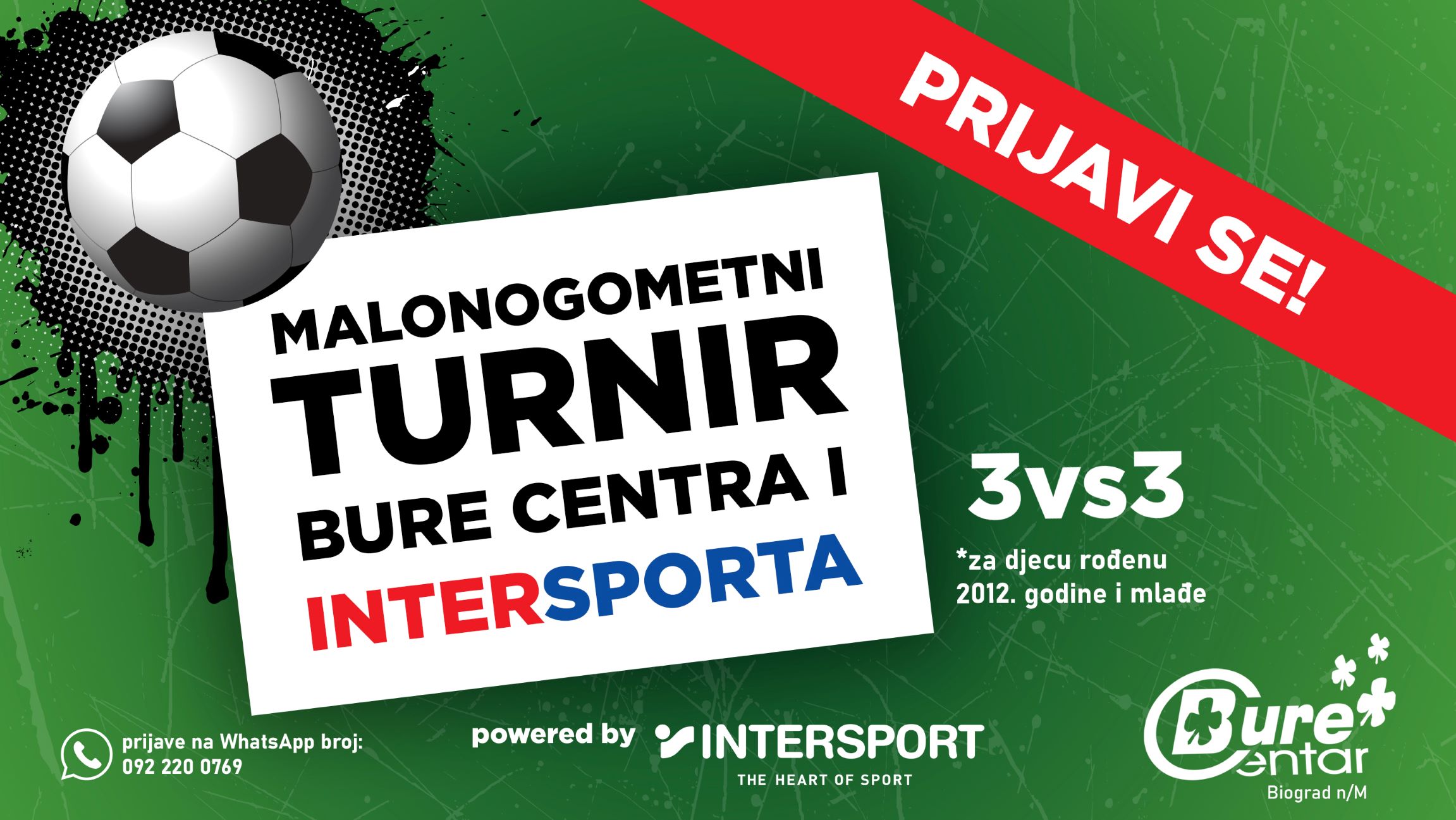 Malonogometni turnir Bure Centra i Intersporta