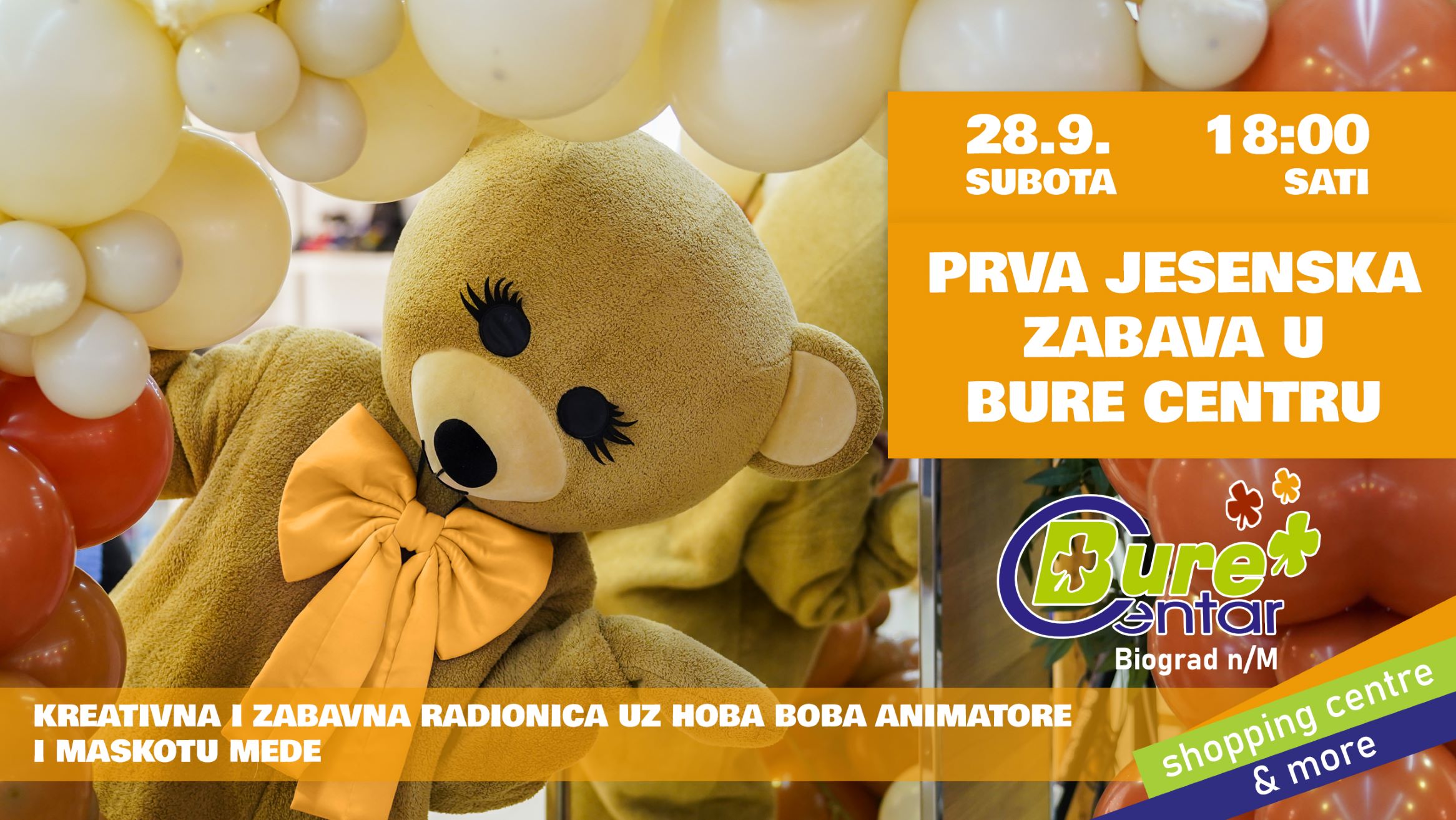 Prva jesenska zabava u Bure Centru