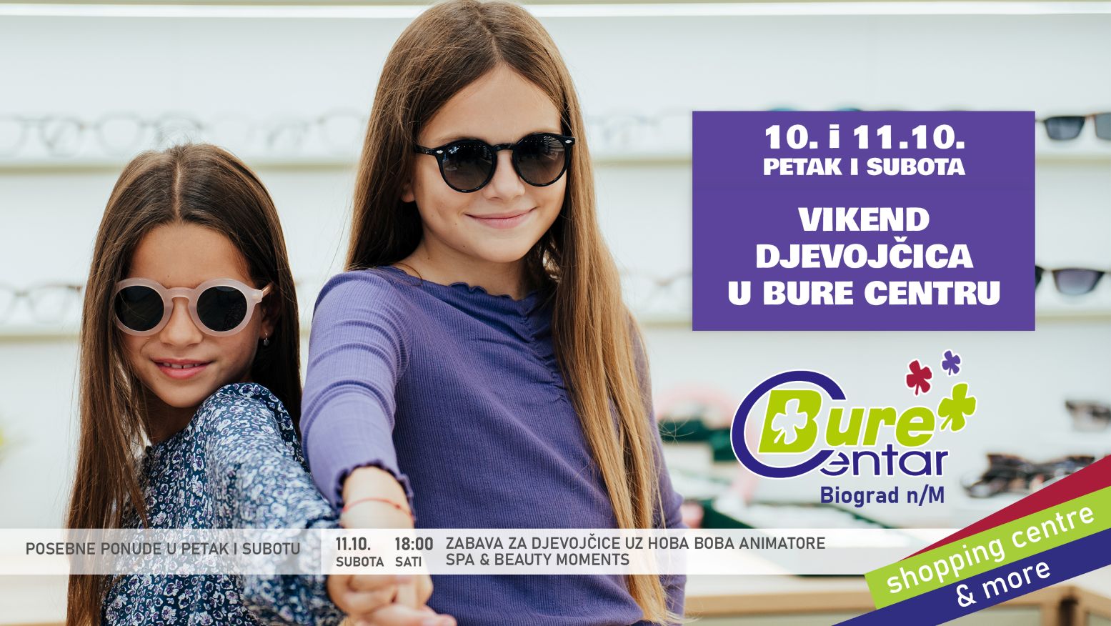 Vikend djevojčica u Bure Centru
