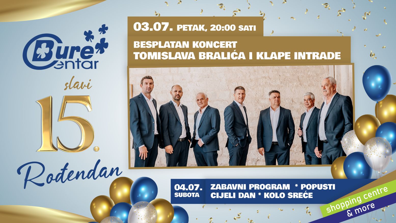 Koncert Klape Intrade i Tomislava Bralića