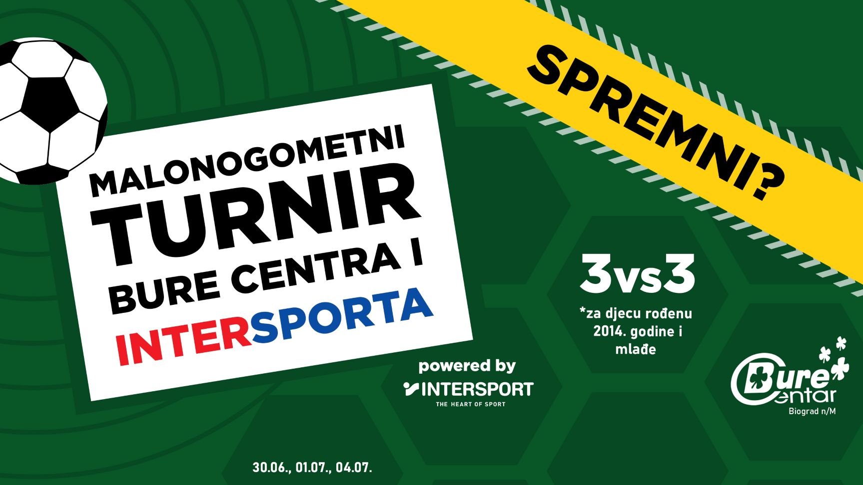 Malonogometni turnir Bure Centra i Intersporta