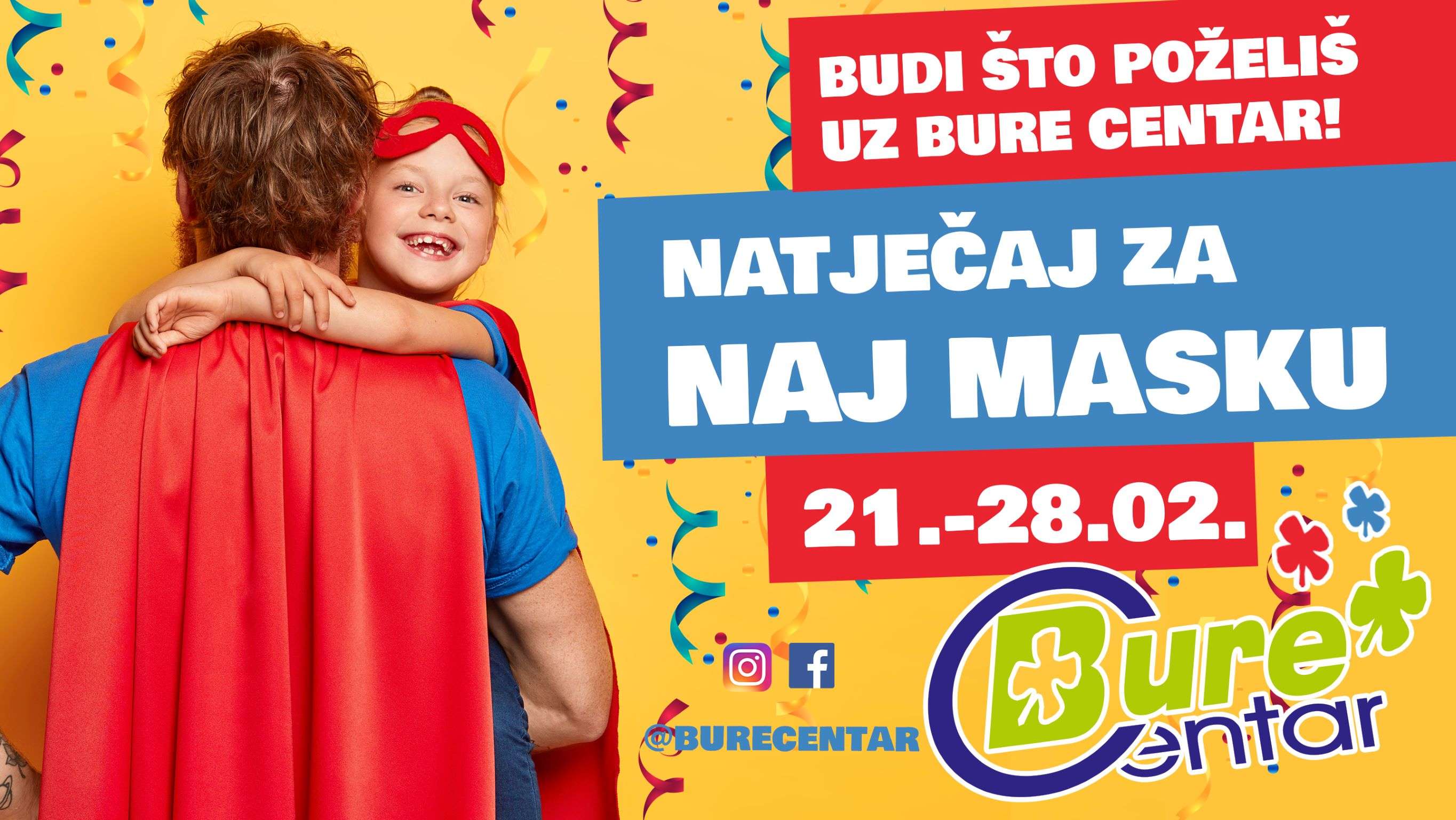 Odabrane naj maske Bure Centra