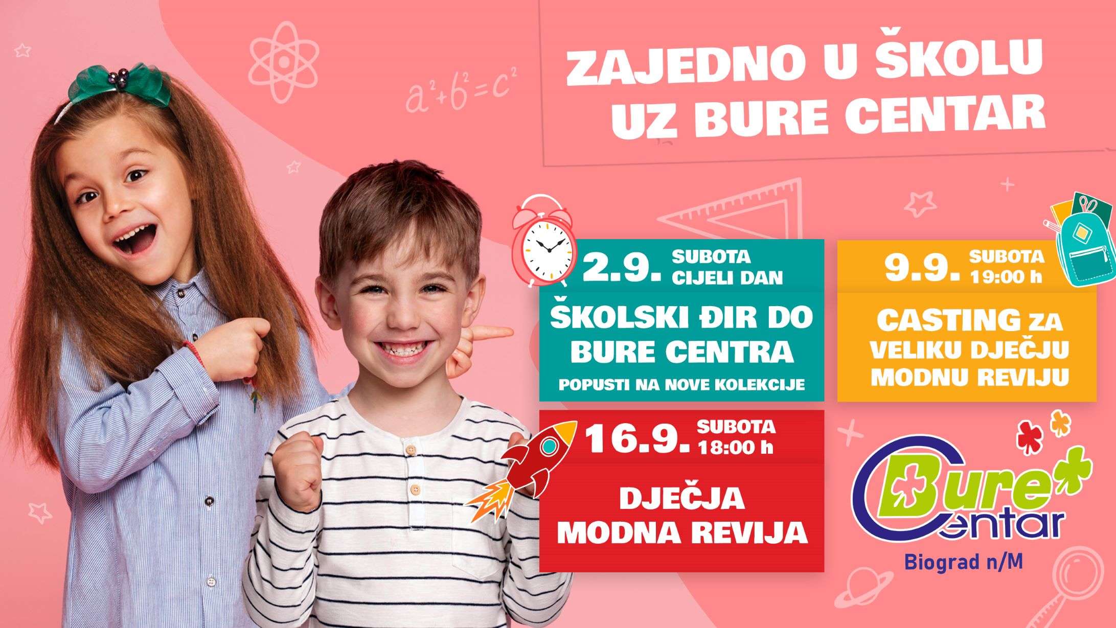 Zajedno u školu uz Bure Centar