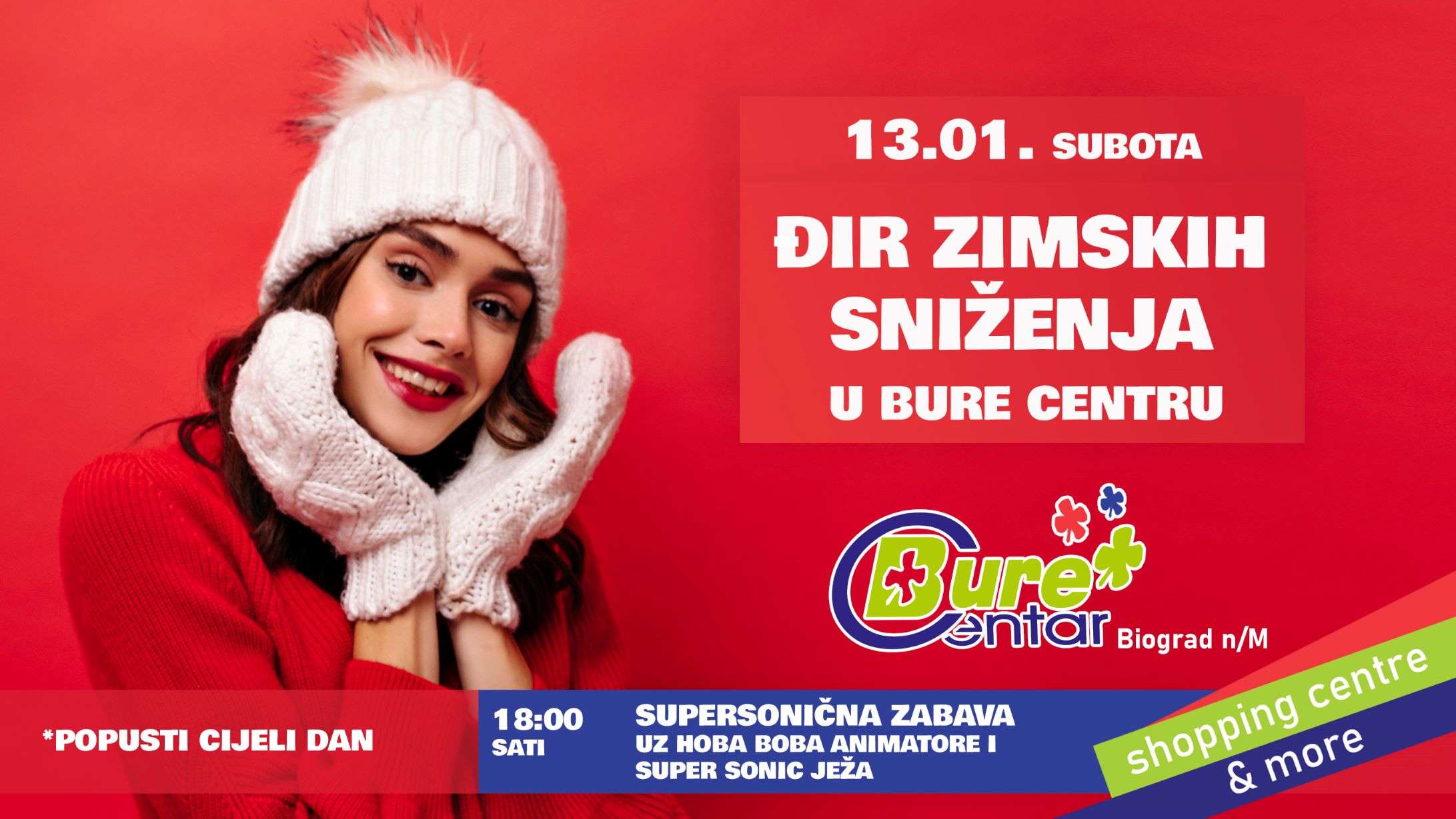Đir zimskih sniženja u Bure Centra