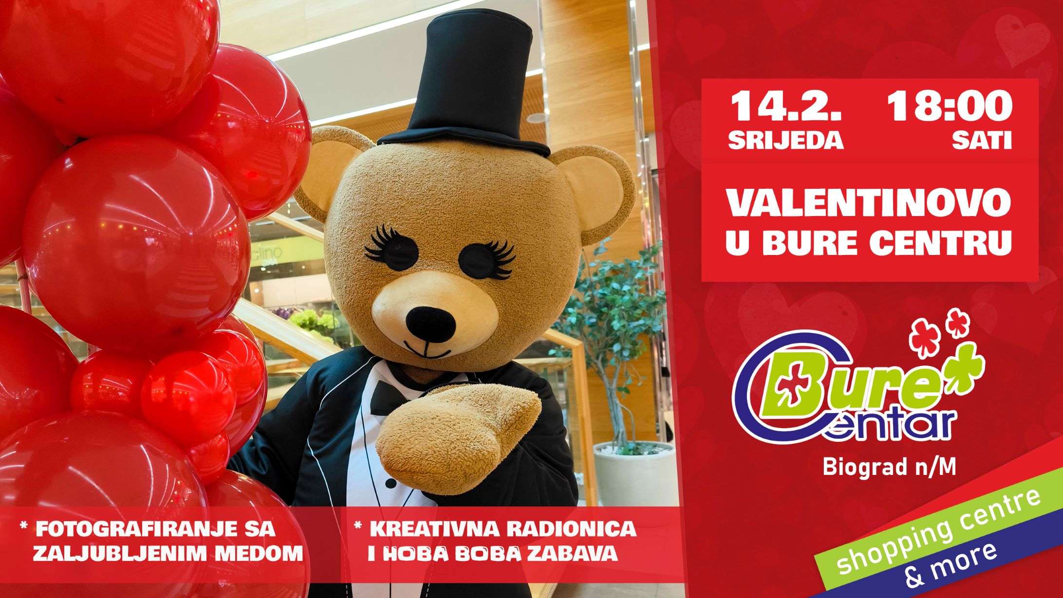 Valentinovo u Bure Centru