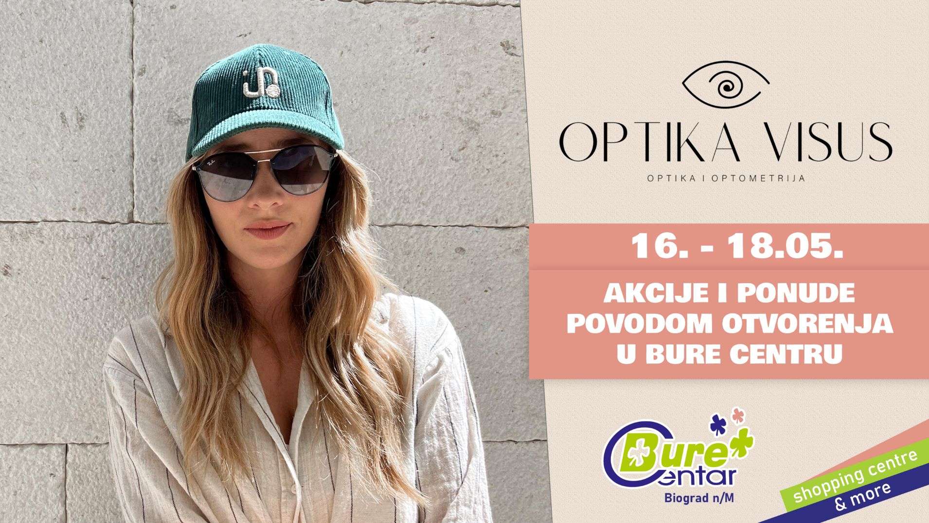 Otvorenje Optike Visus u Bure Centru