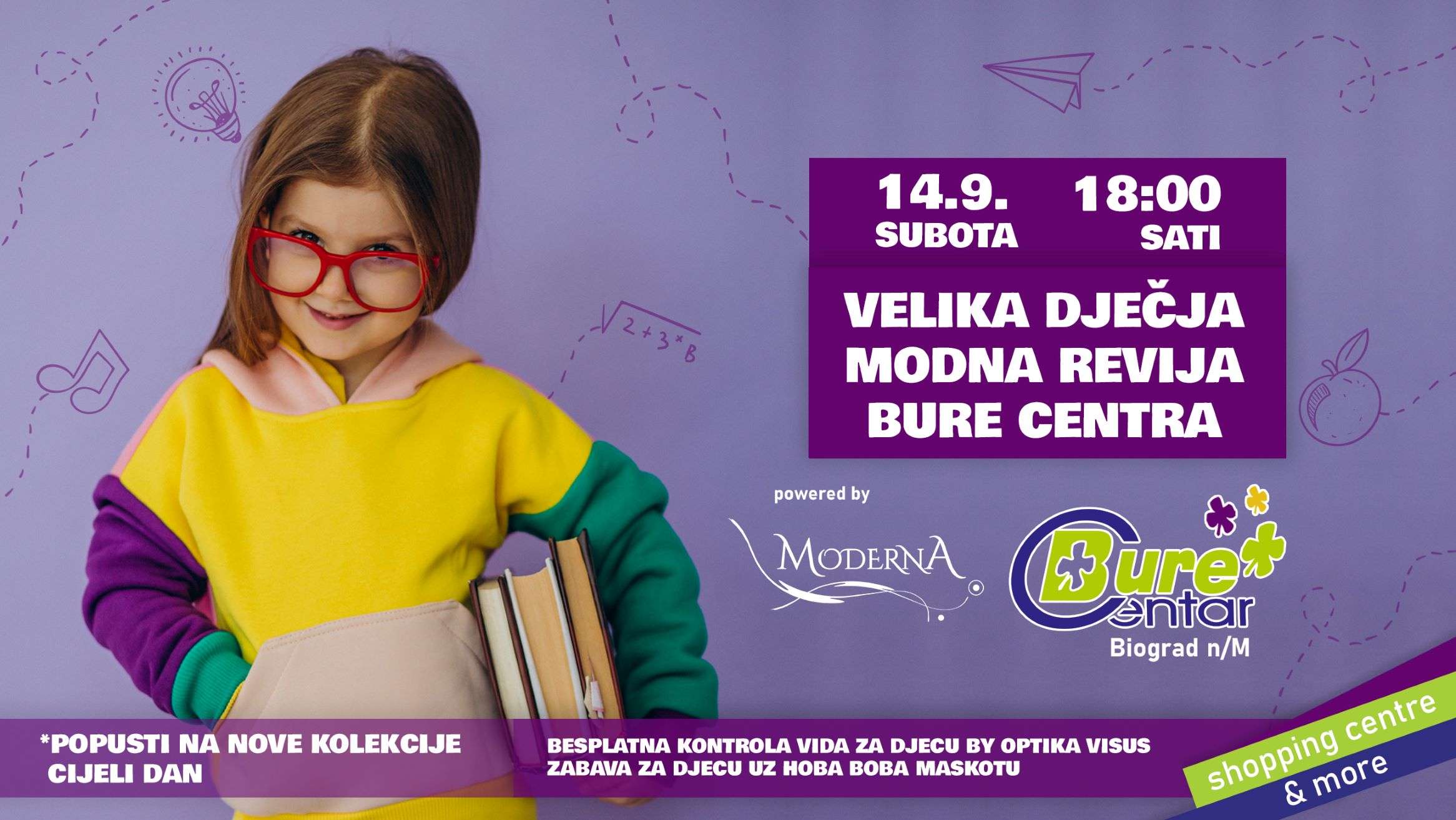 Velika dječja modna revija Bure Centra