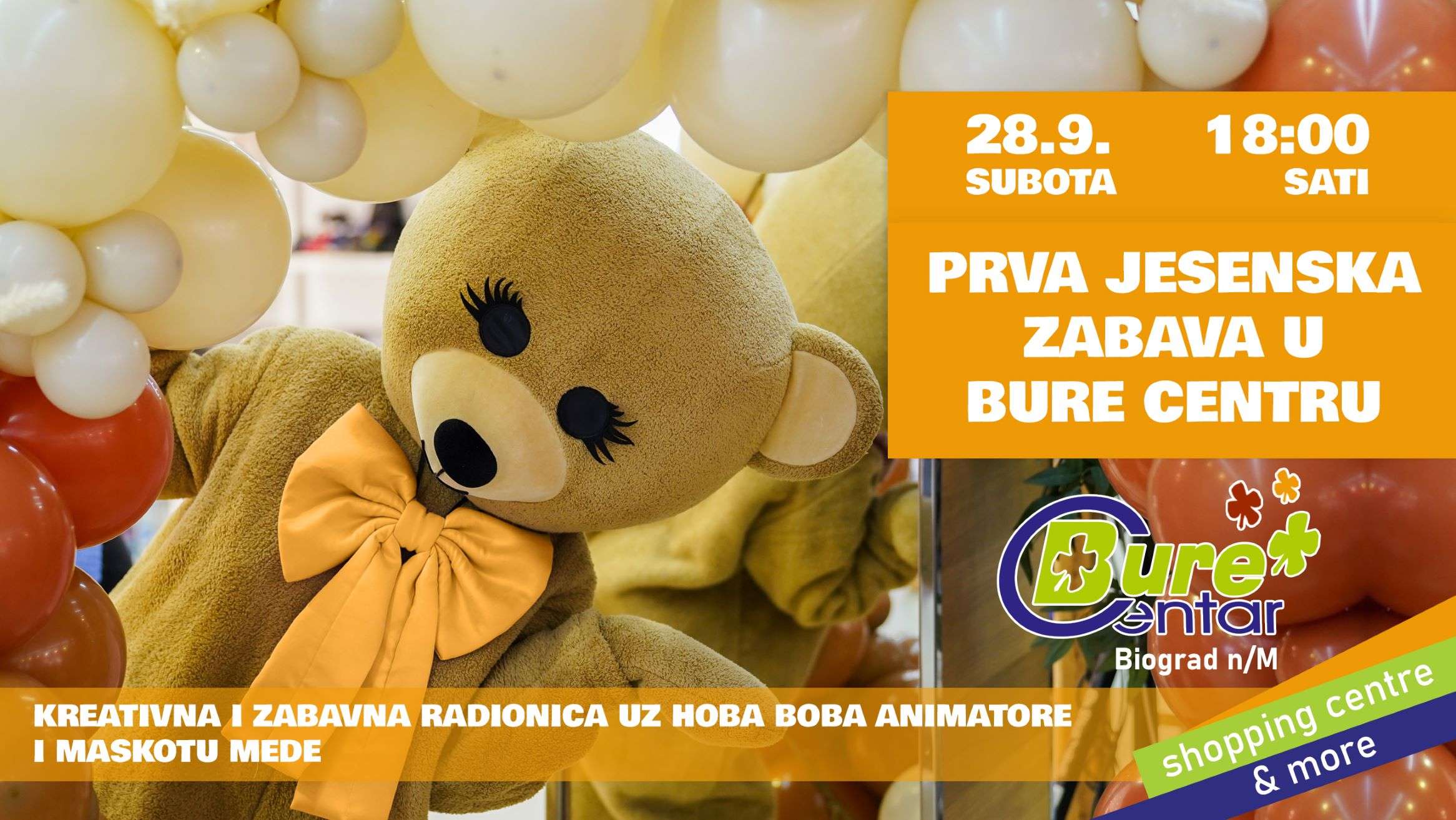 Prva jesenska zabava u Bure Centru