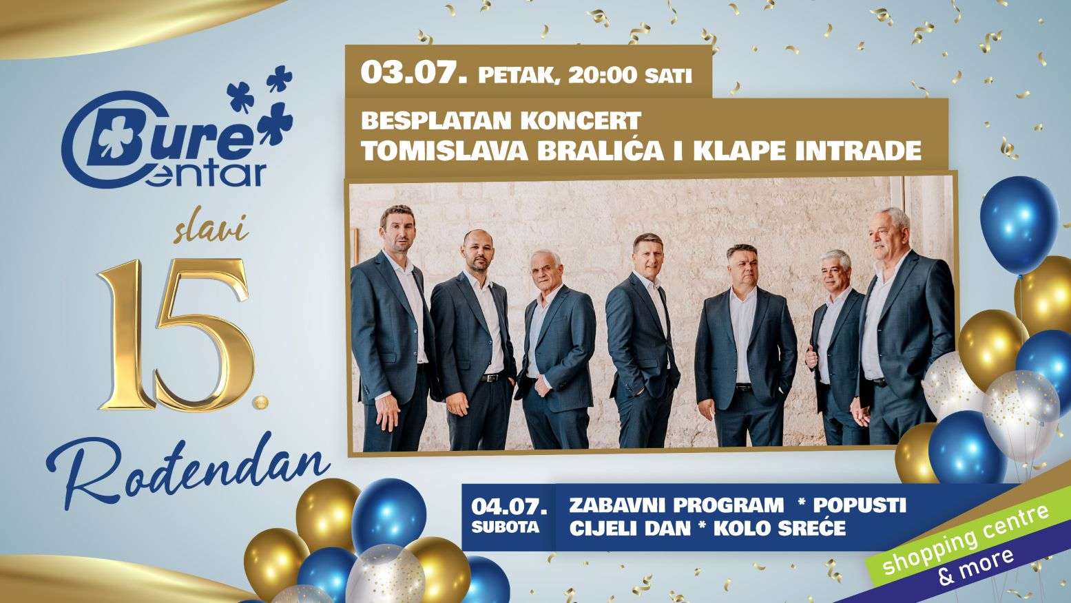 Koncert Klape Intrade i Tomislava Bralića