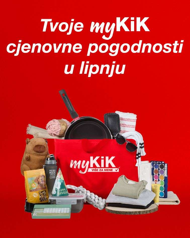 myKiK pogodnosti tijekom lipnja