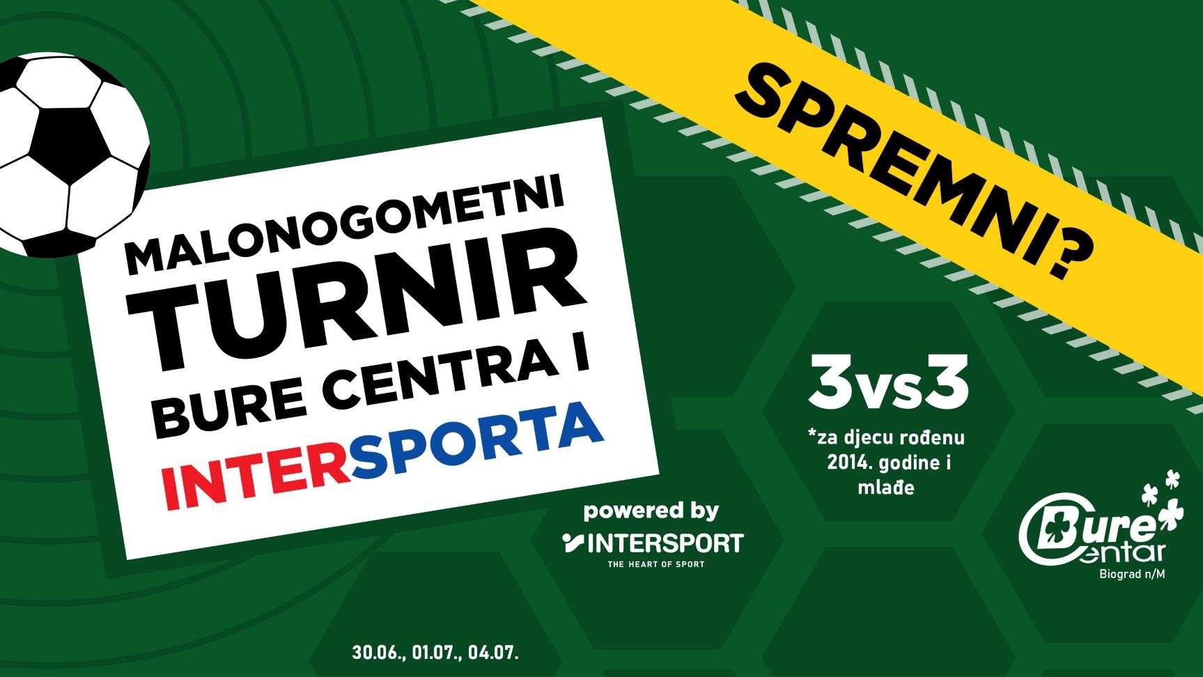 Malonogometni turnir Bure Centra i Intersporta