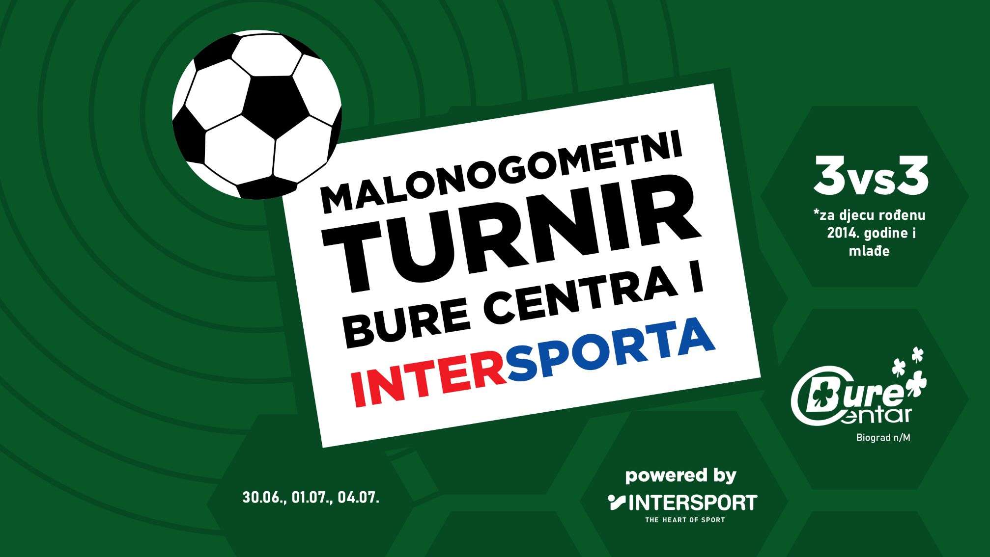 Malonogometni turnir Bure Centra i Intersporta
